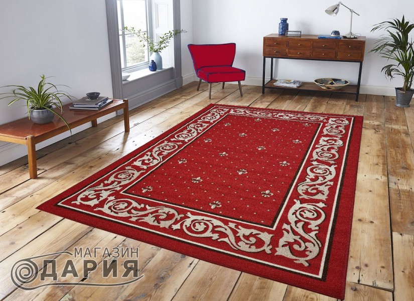Мокетен килим ERIKA 8032 red